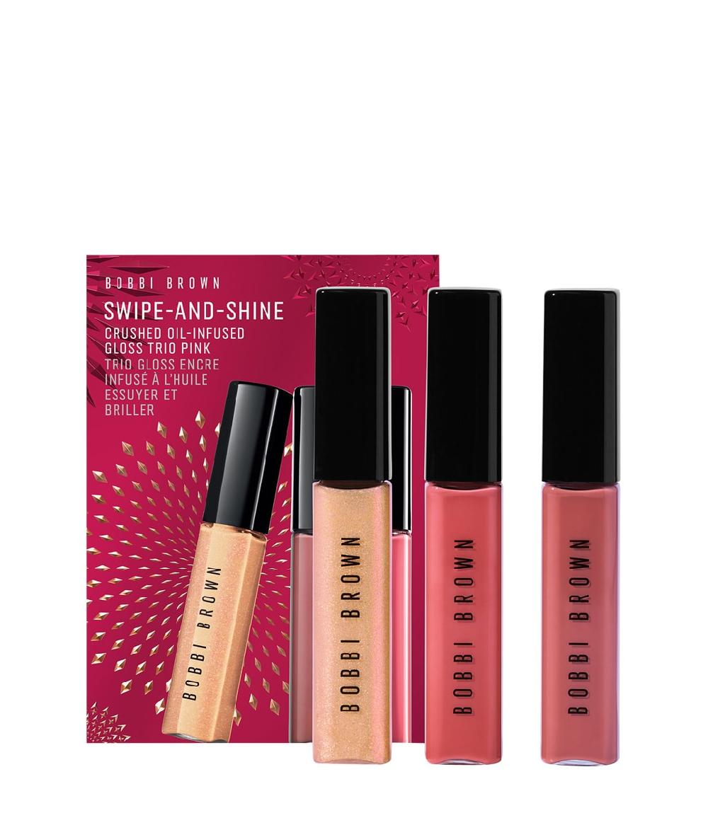 Bobbi Brown Holiday City Lights Swipe-and-Shine Crushed Oil-Infused Gloss Trio