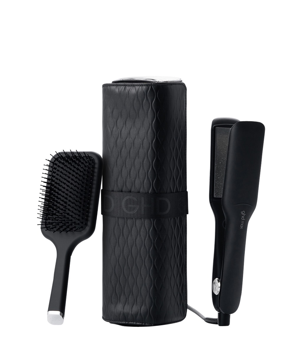 ghd Iced Luxe Collection ghd max Geschenkset Glätteisen mit breiten Platten