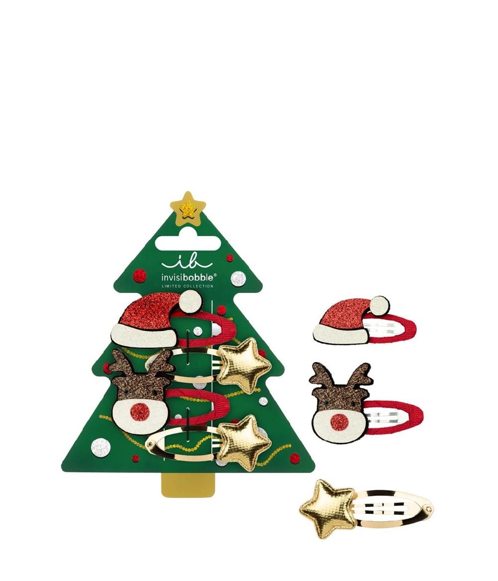 Invisibobble CLIPSTAR Kids Winter Wonderland4Pc