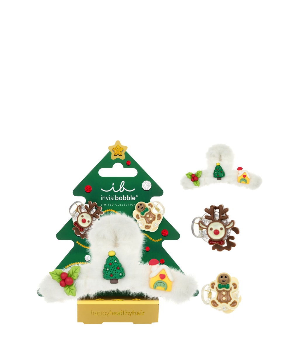 Invisibobble FESTIVE FLUFF Set M 3Pc