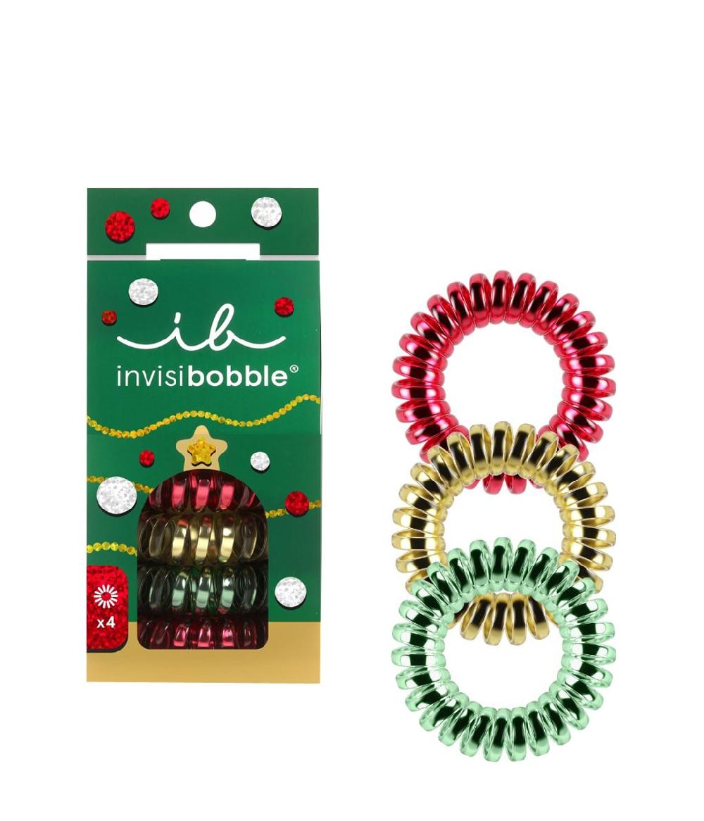 Invisibobble JINGLE SPIRAL Set S 4Pc