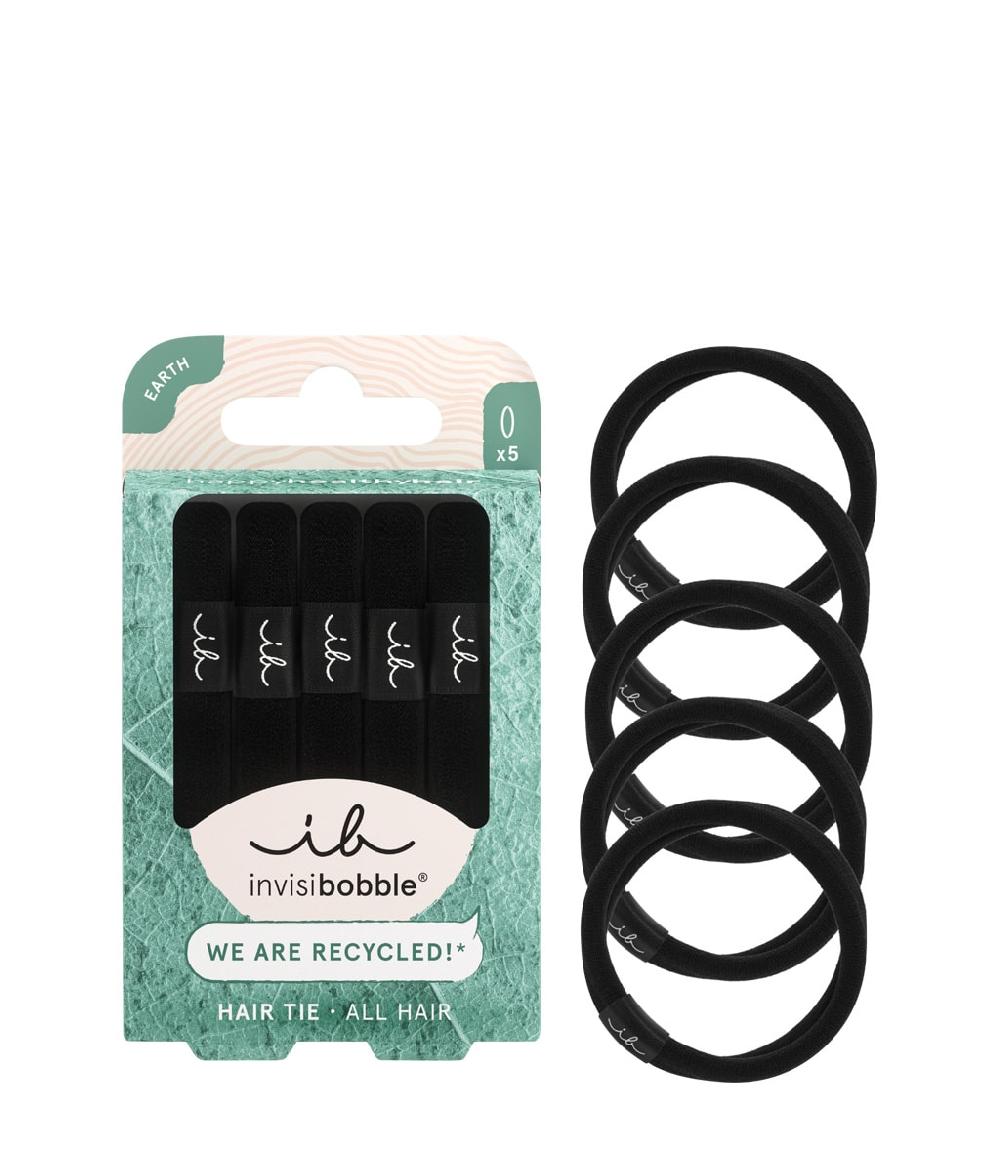 Invisibobble WE ARE RECYCLED Black 5pc
