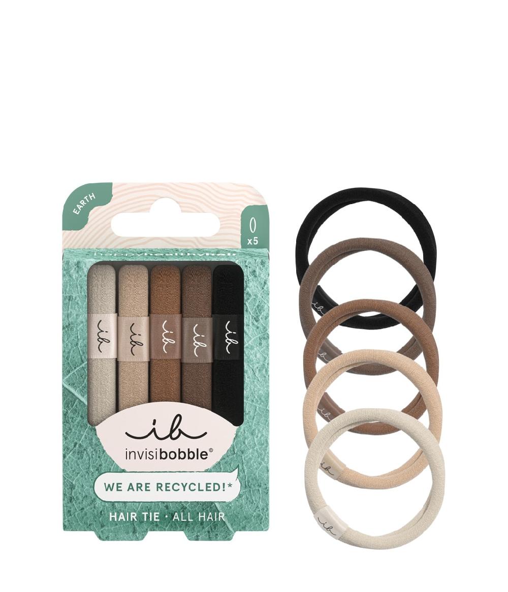 Invisibobble WE ARE RECYCLED Mocha 5pc