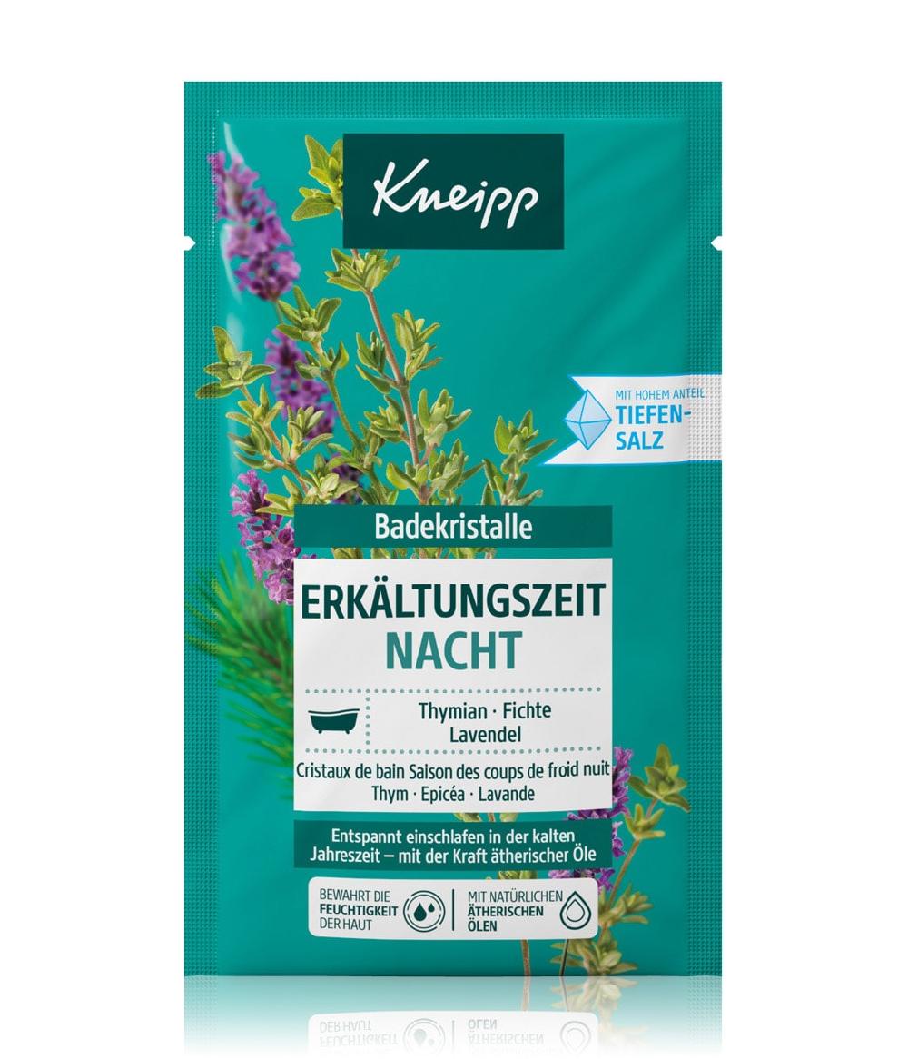 Kneipp Badekristalle Erkältungszeit Nacht