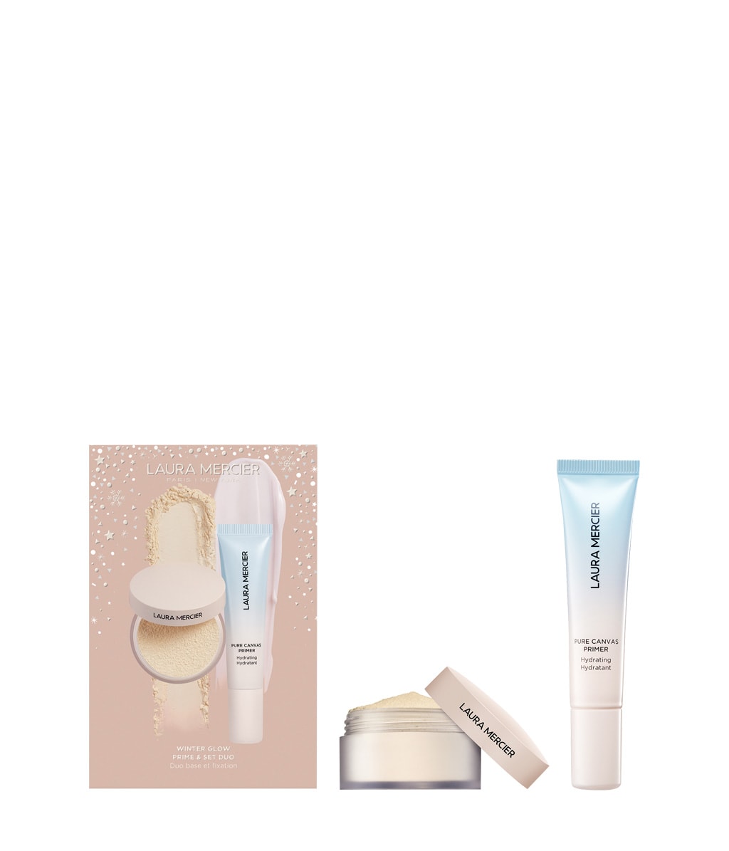 LAURA MERCIER Winter Glow Prime & Set Duo
