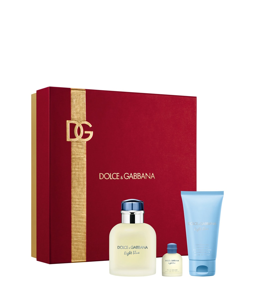 Dolce&Gabbana Light Blue Pour Homme Xmas Set 2024 + Travel Spray 5 ml