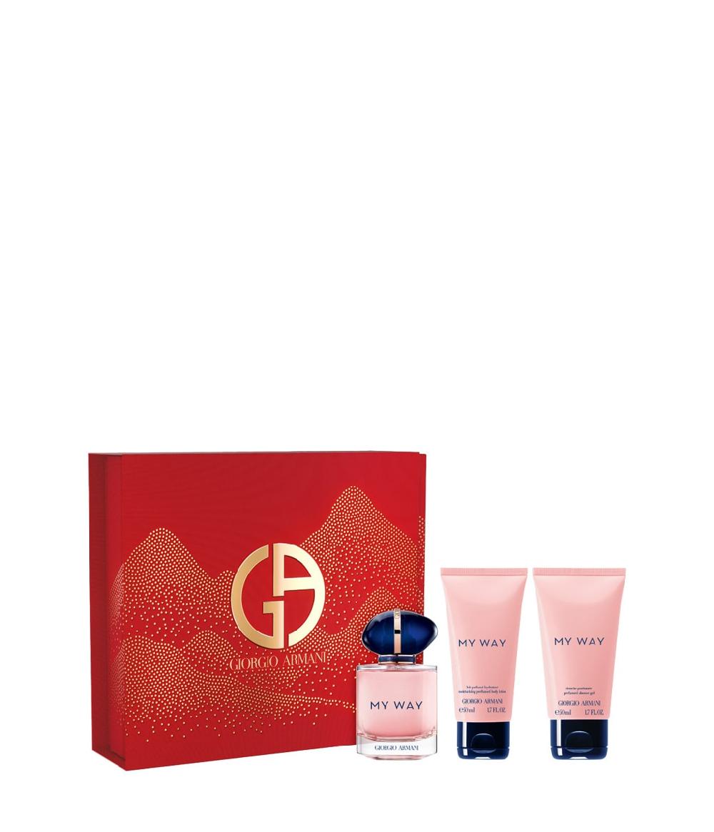 Giorgio Armani My Way 50 ml Eau de Parfum Set (+ Bodylotion & Duschgel)