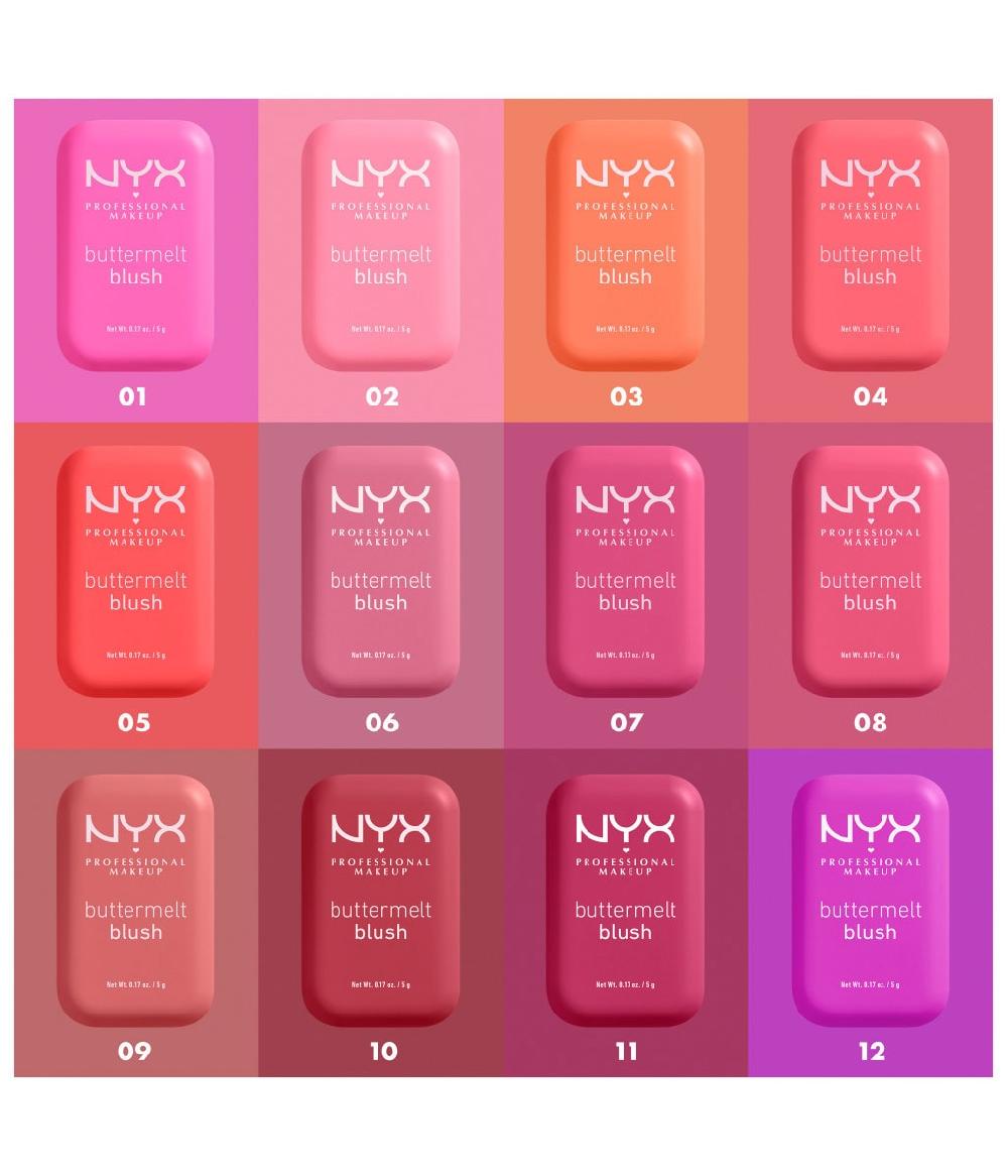 NYX Professional Makeup Buttermelt Blush