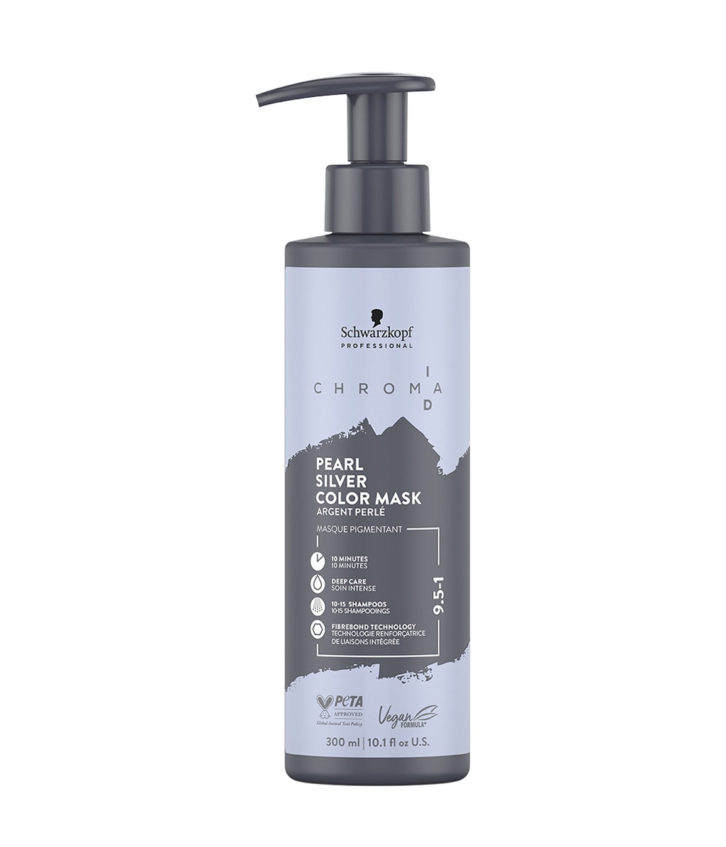 Schwarzkopf Professional Chroma ID Pearl Silver Bonding Color Mask 9 5-1