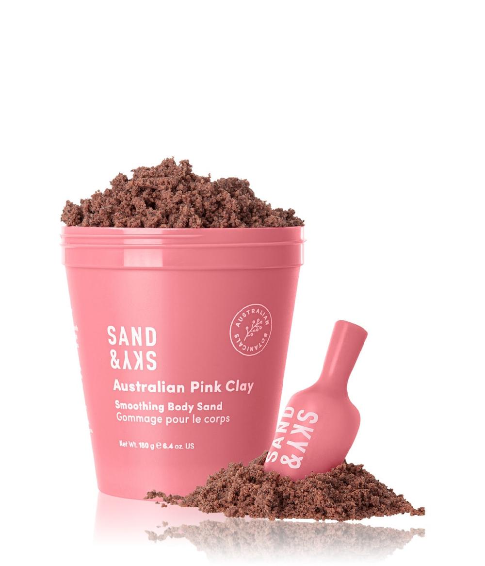 Sand & Sky Australian Pink Clay Smoothing Body Sand