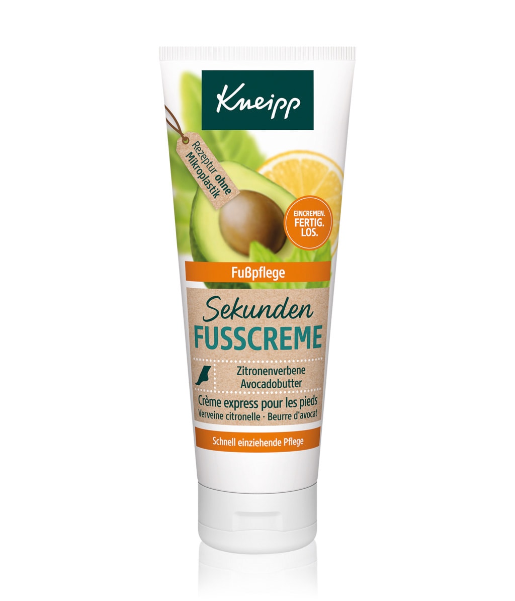 Kneipp Sekunden-Fußcreme Zitronenverbene - Avocadobutter
