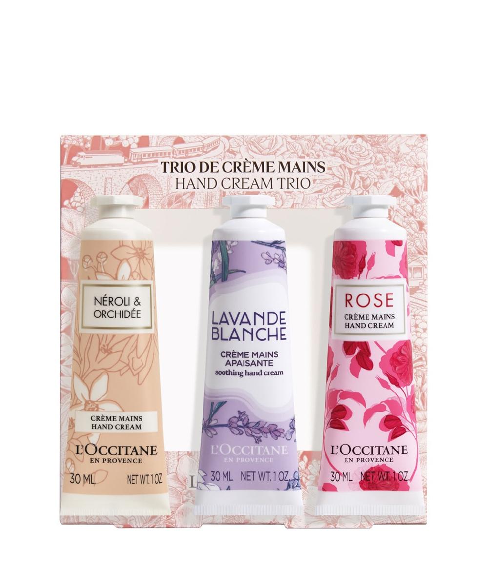 L'OCCITANE Shea Butter Blumiges Handcreme-Trio Xmas 24