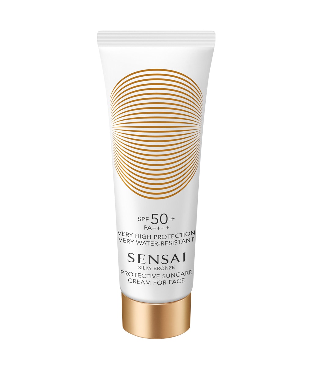 Sensai Silky Bronze Protective Suncare Cream For Face 50+