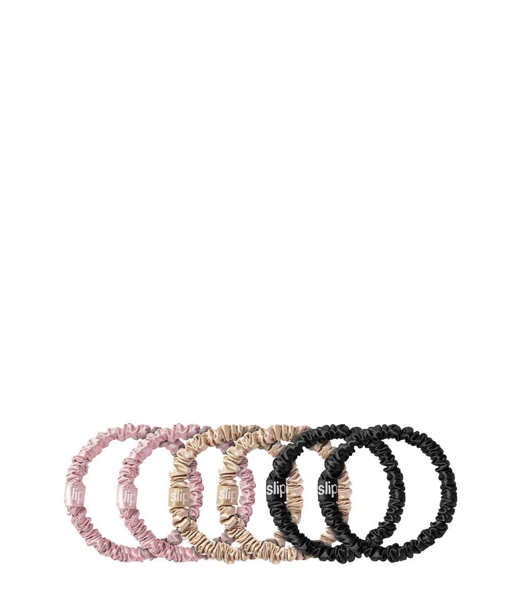 Slip Pure Silk Skinny Scrunchies Multi
