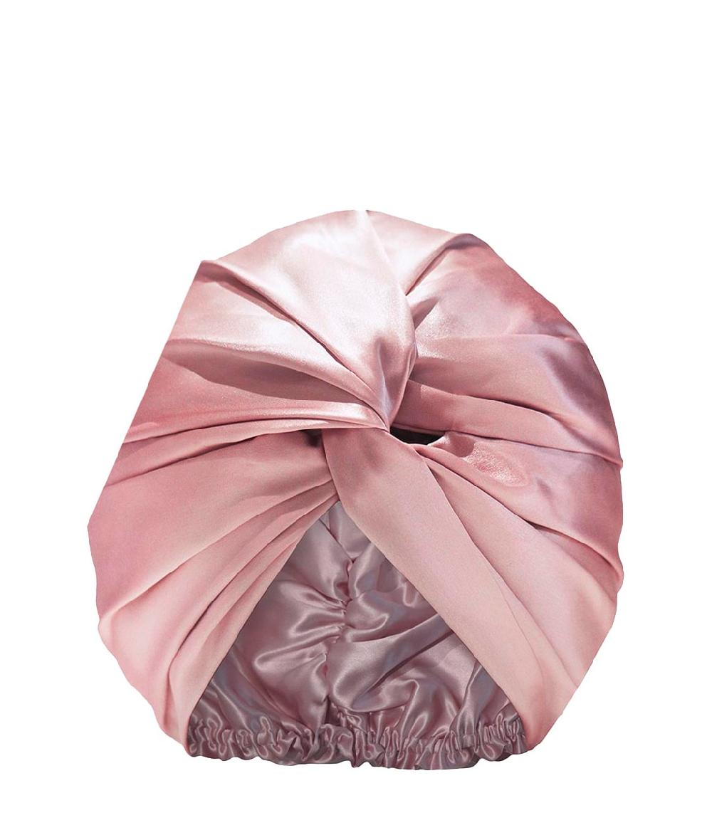 Slip Pure Silk Turban Pink