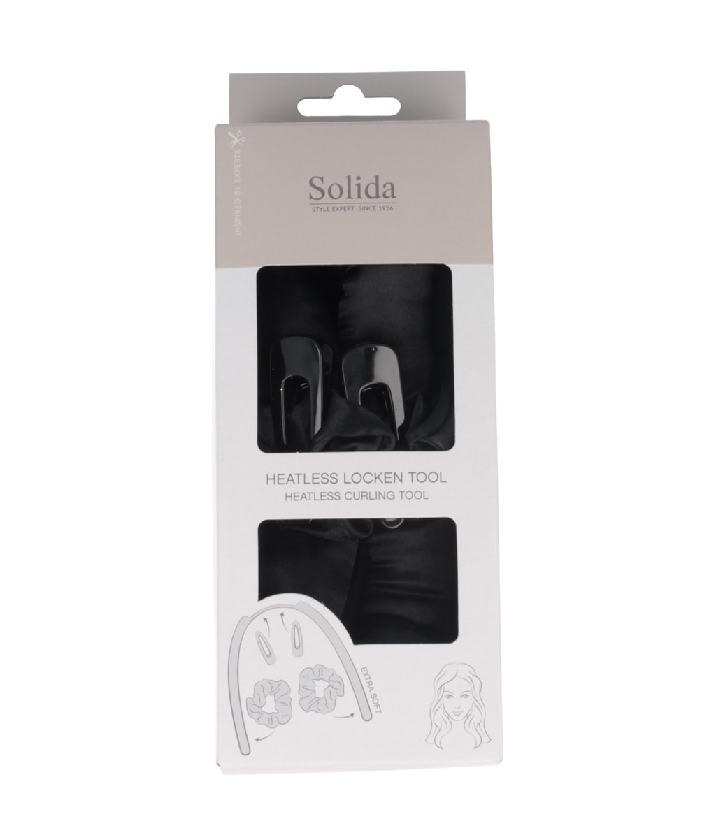 Solida Lockentool 2 Scrunchies und Klammern