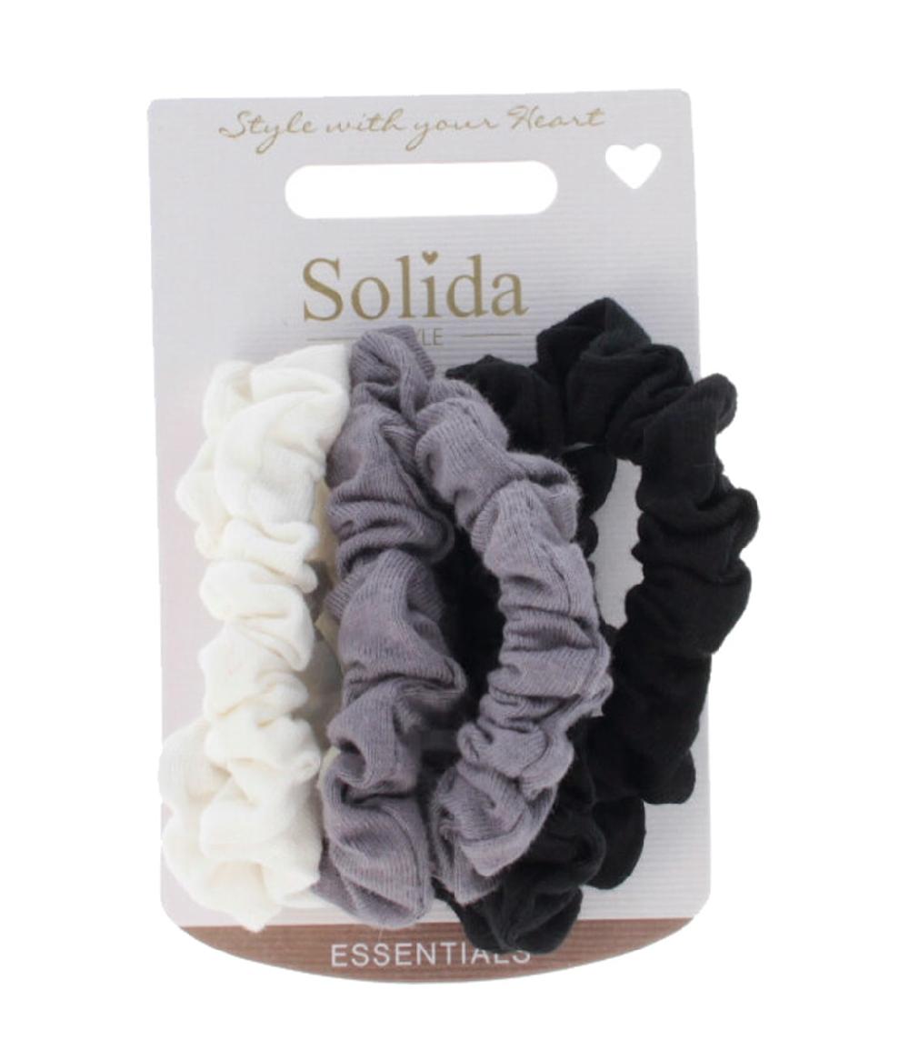 Solida Scrunchies aus Jersey