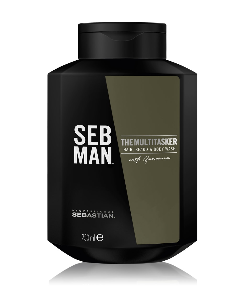 SEB MAN The Multitasker Hair Beard & Body Wash with Guarana