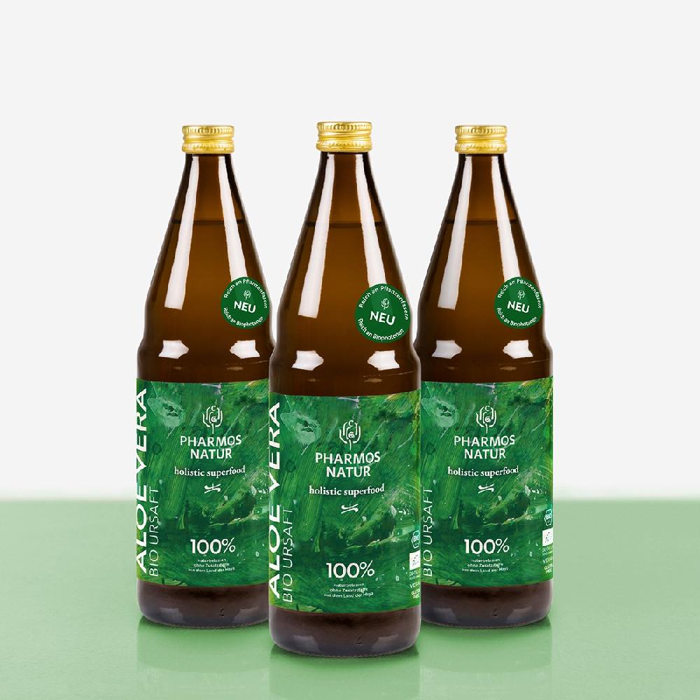 Pharmos Natur Aloe Vera BioUrsaft Kurpackung