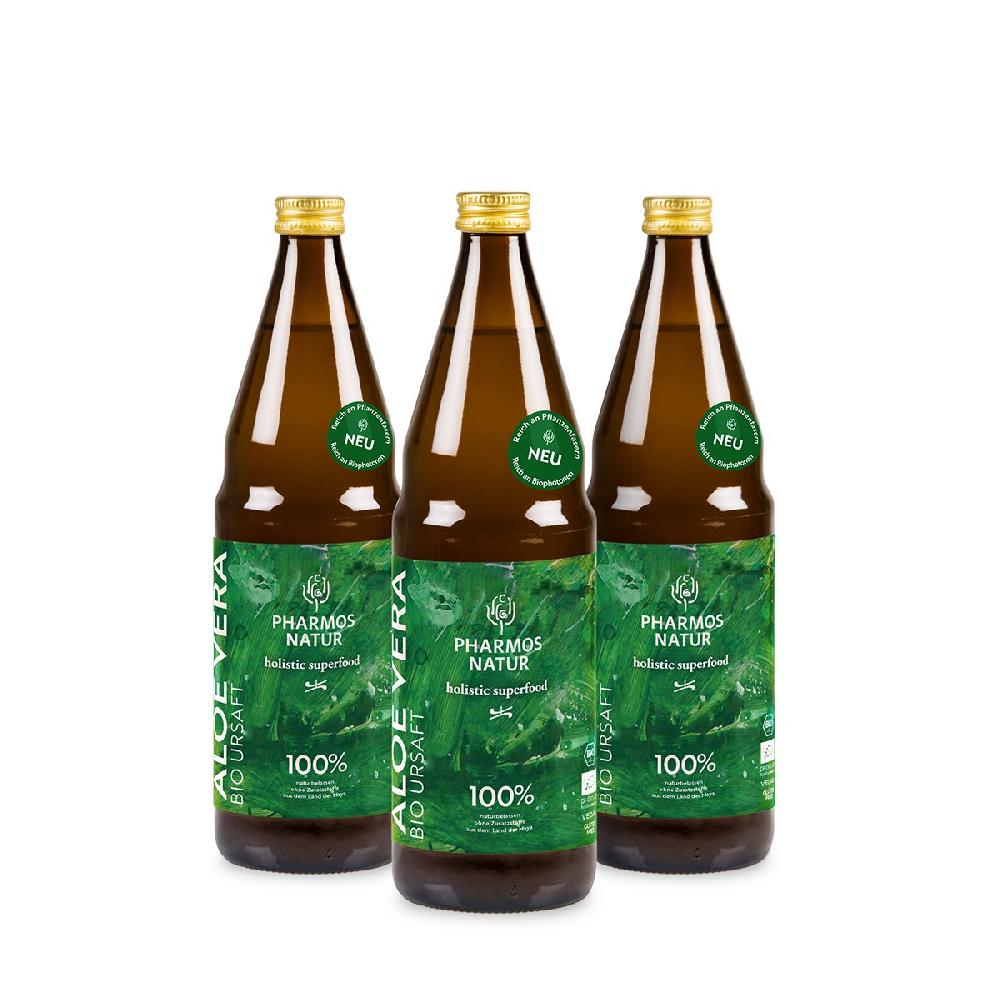 Pharmos Natur Aloe Vera BioUrsaft Kurpackung