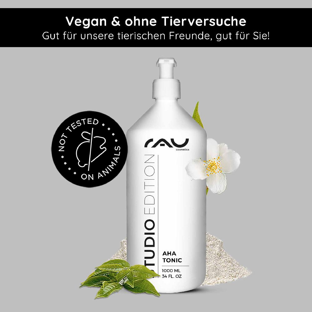 Rau Cosmetics AHA Tonic 1000 Ml Mildes Anti Aging Fruchtsäure Tonic