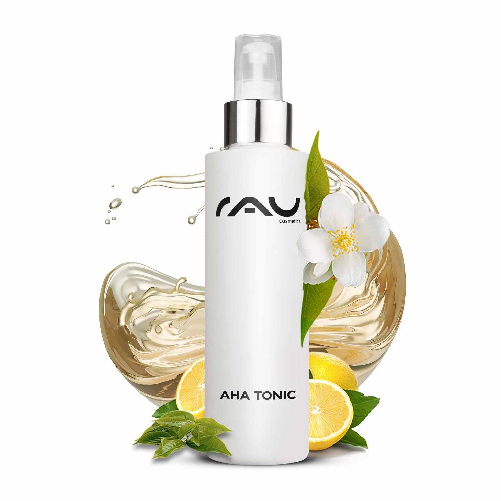 Rau Cosmetics AHA Tonic 200 ml - Toner mit Anti Aging Effekt Rau Cosmetics AHA Tonic 200 ml - Toner mit Anti Aging Effekt