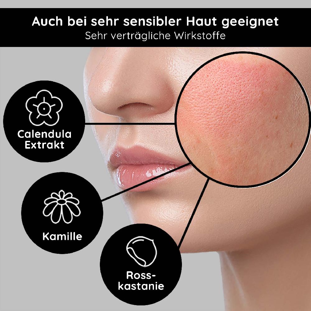 Rau Cosmetics Anti Redness Couperose Serum 50 Ml Bei Rosacea - Wirkt Rötungen Entgegen