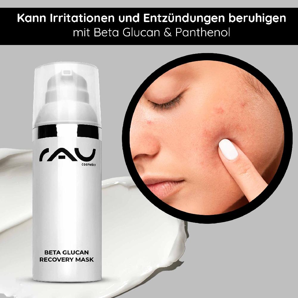 Rau Cosmetics Beta Glucan Recovery Mask 50 Ml Beta Glucan & Panthenol