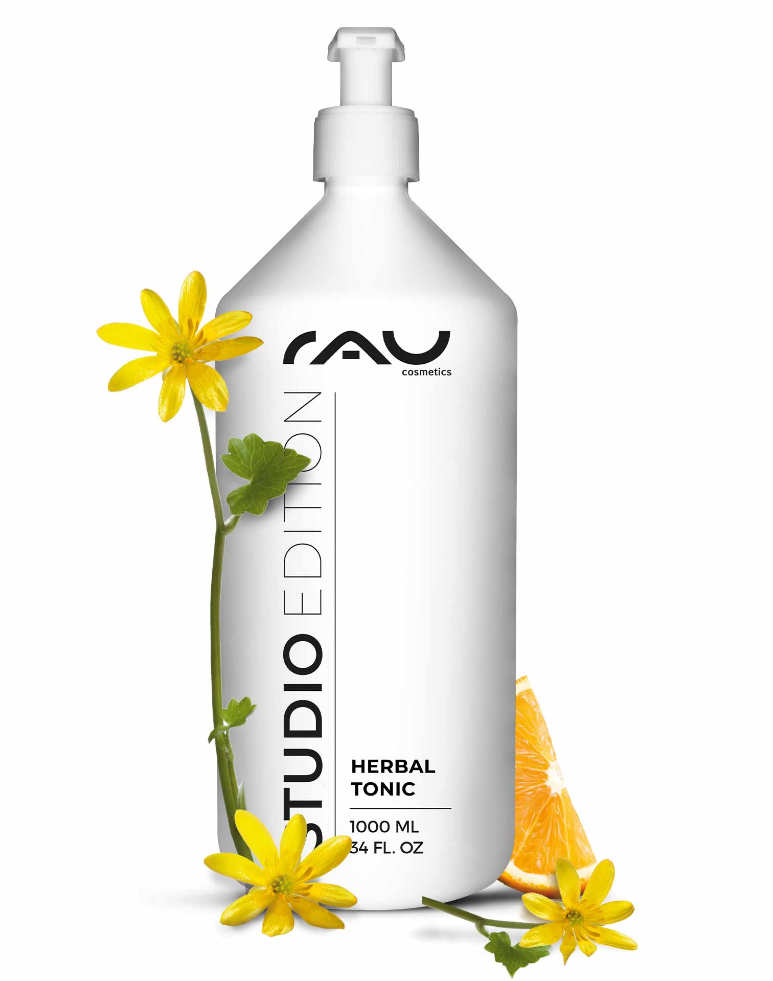 Rau Cosmetics Beyond Herbal Tonic 1000 ml Gesichtswasser Natur