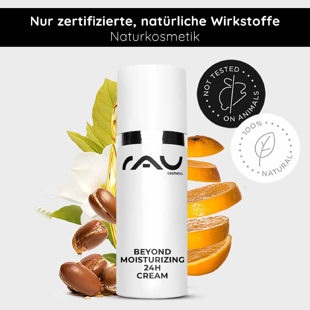 Rau Cosmetics Beyond Moisturizing 24h Cream 50 Ml Naturkosmetik Creme