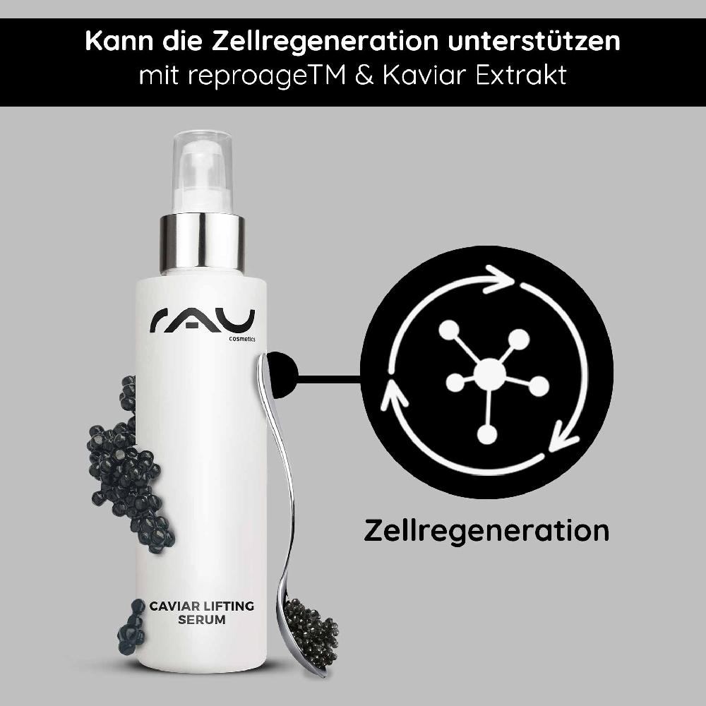Rau Cosmetics Caviar Lifting Serum 100 Ml Mit Reproage & Kaviar-Extrakt