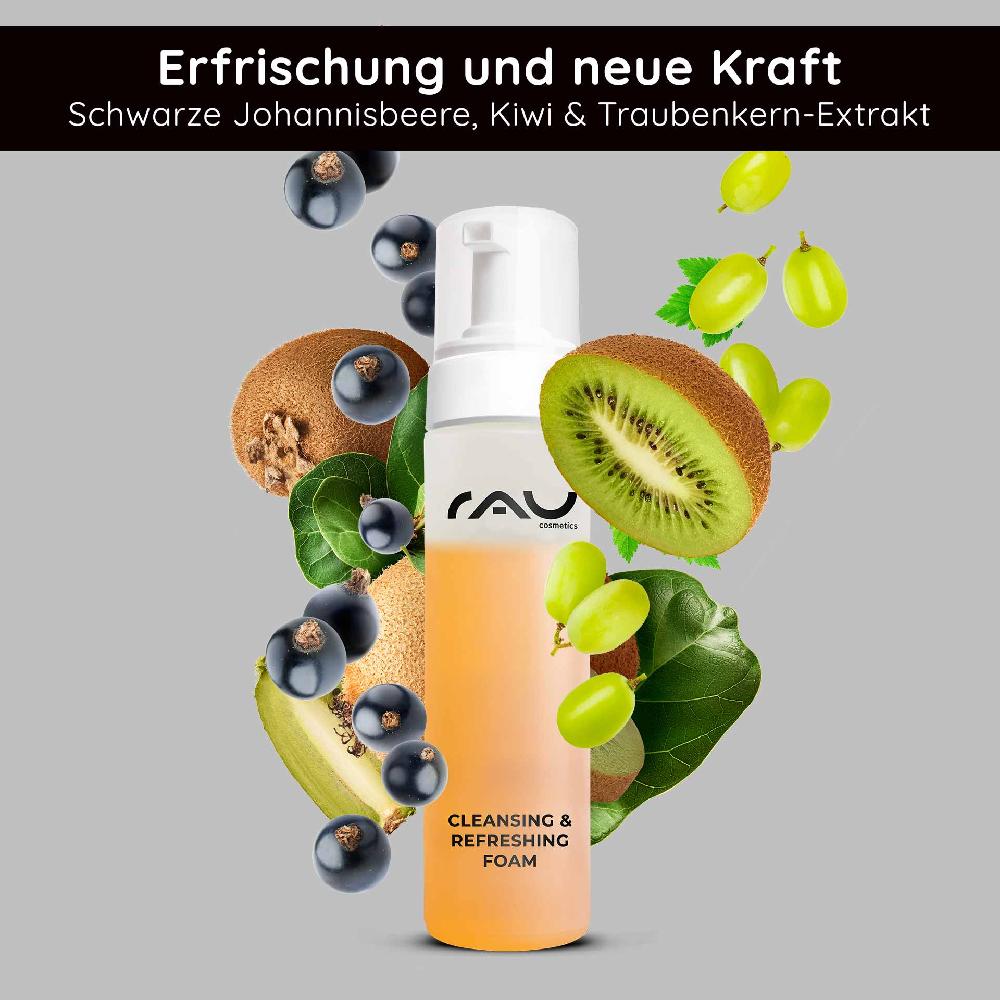 Rau Cosmetics Cleansing & Refreshing Foam 200 Ml Reinigungsschaum
