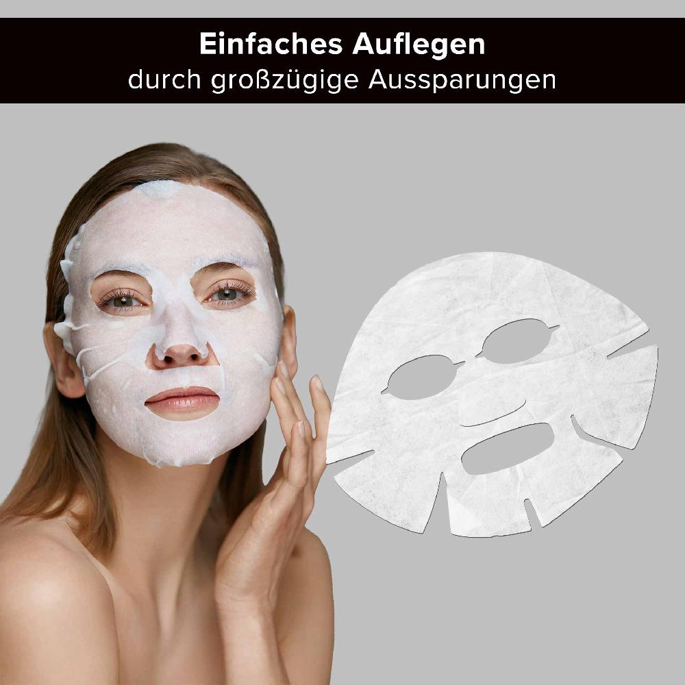 Rau Cosmetics Collagen & Hyaluronic Acid Mask Vliesmaske Mit Panthenol