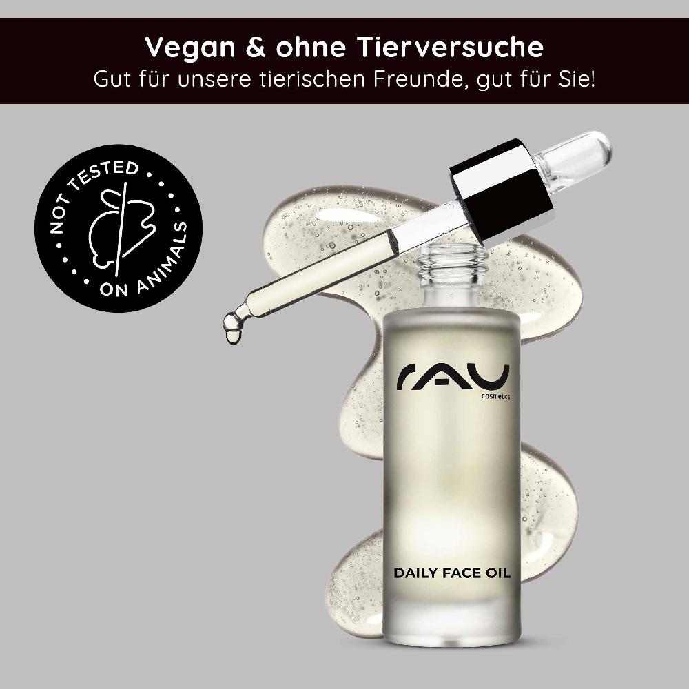 Rau Cosmetics Daily Face Oil 30 Ml Pflegendes Gesichts-Öl Für Die Nacht Mit Lavendel