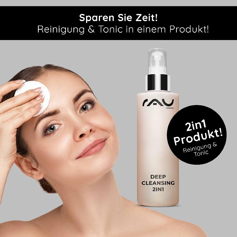 Rau Cosmetics Deep Cleansing 2in1 200 Ml 2in1 Gesichtswasser