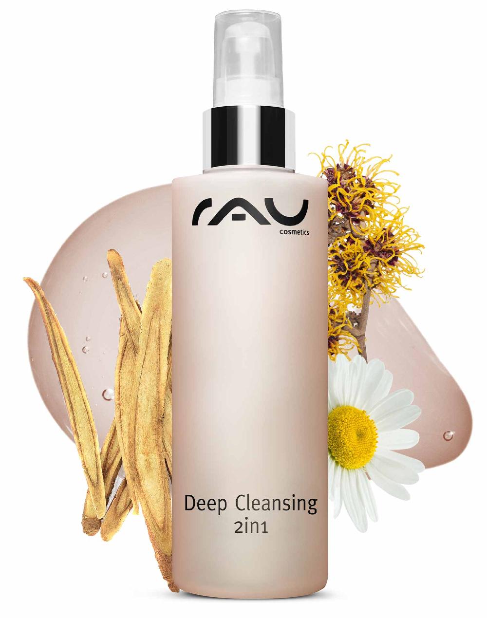Rau Cosmetics Deep Cleansing 2in1 200 ml 2in1 Gesichtswasser Rau Cosmetics Deep Cleansing 2in1 200 ml 2in1 Gesichtswasser
