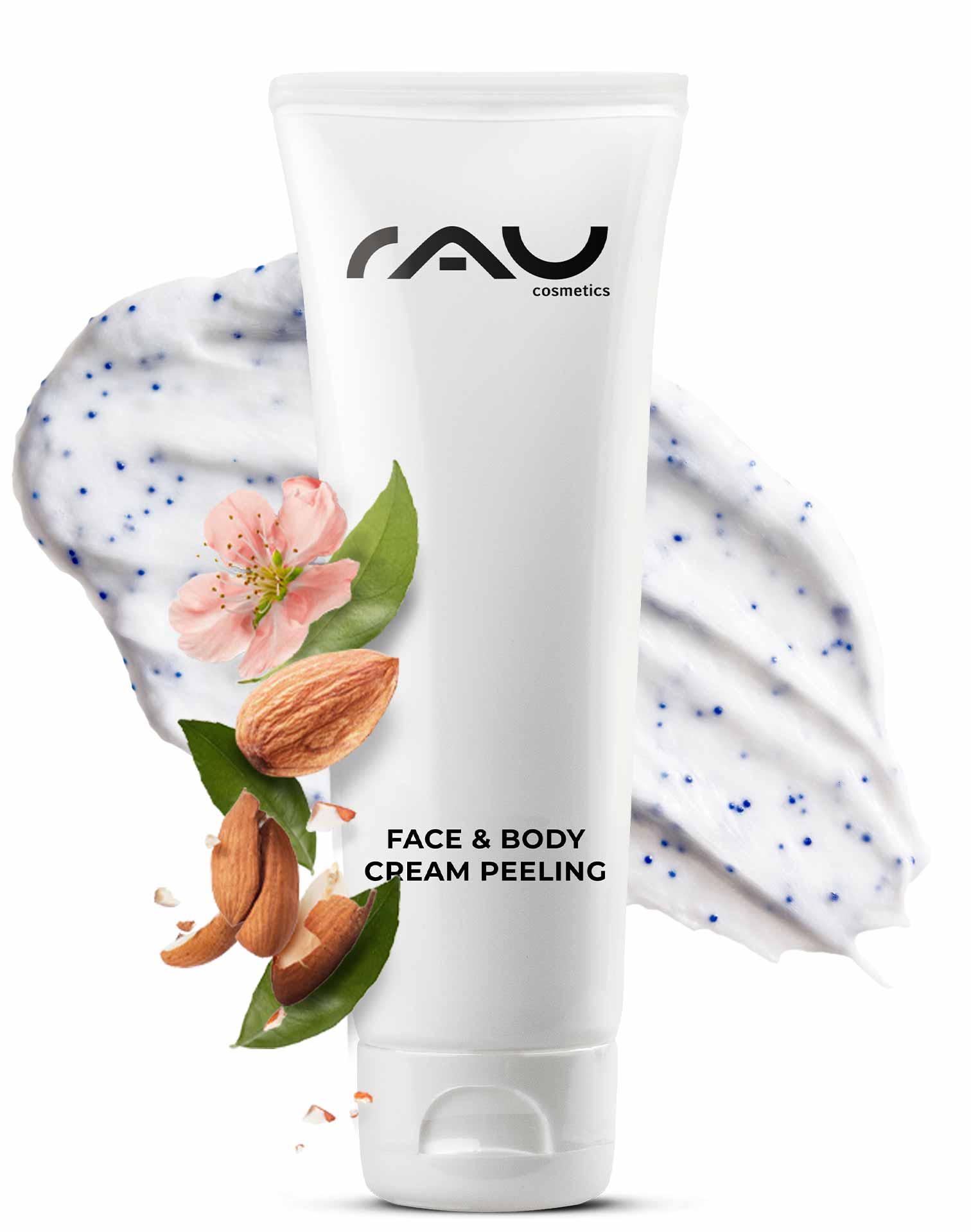 Rau Cosmetics Face & Body Cream Peeling 75 ml Mechanisches Peeling Rau Cosmetics Face & Body Cream Peeling 75 ml Mechanisches Peeling