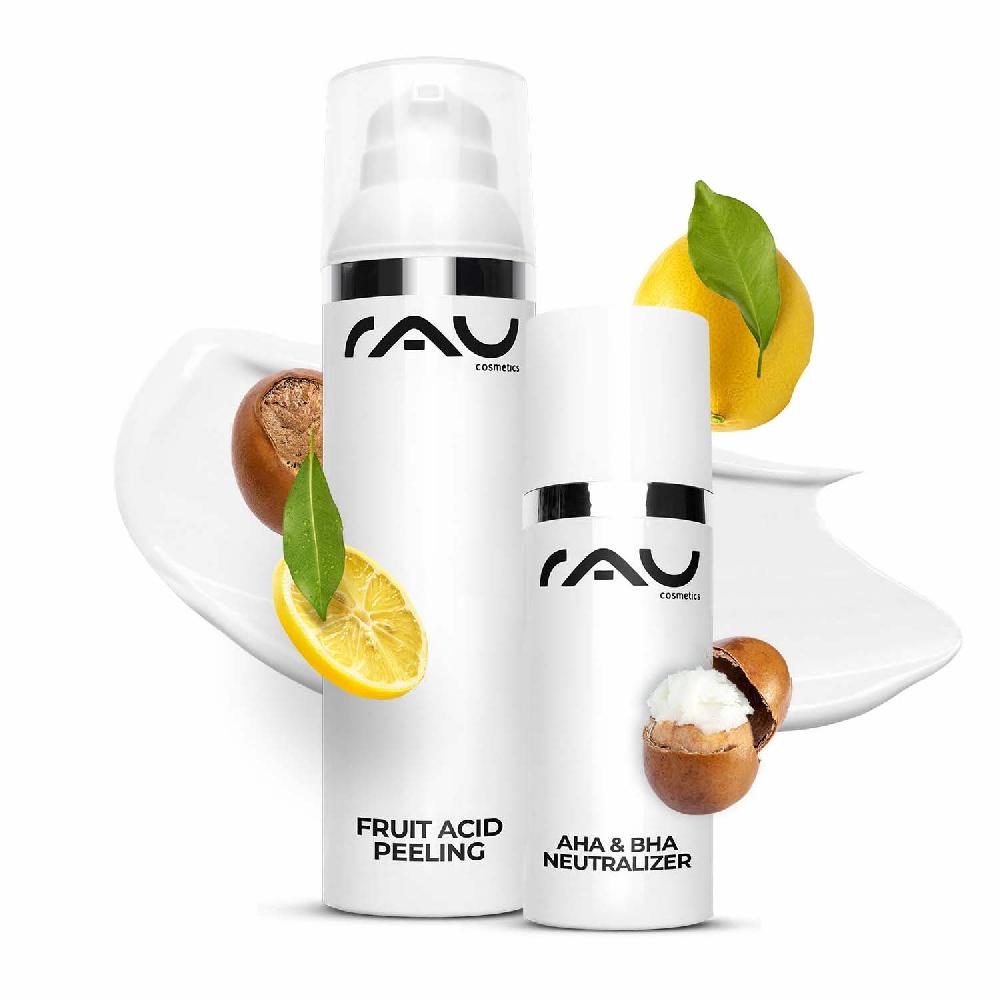 Rau Cosmetics Fruit Acid Peeling 100 ml Fruchtsäurepeeling mit BHA Rau Cosmetics Fruit Acid Peeling 100 ml Fruchtsäurepeeling mit BHA