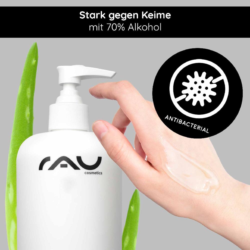 Rau Cosmetics Hand Care Cleansing Gel 500 Ml Desinfektion & Pflege