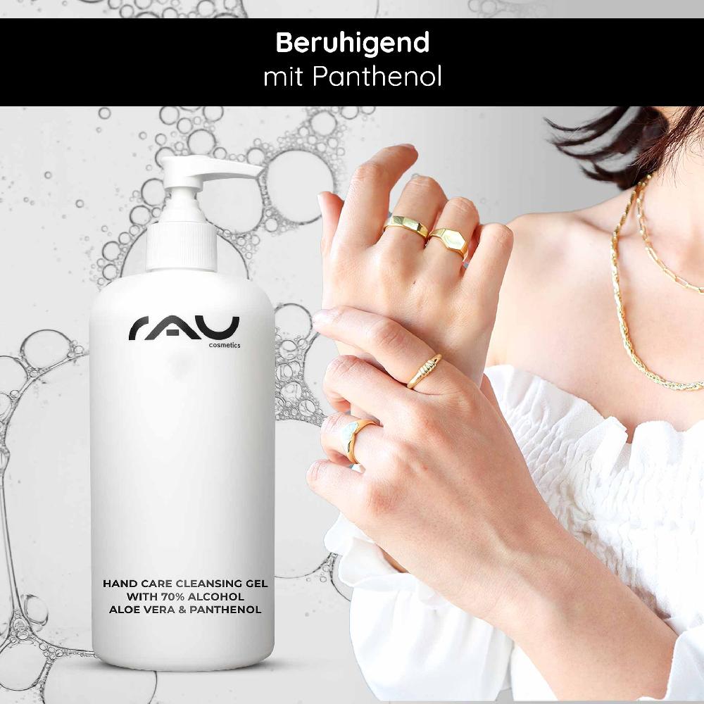 Rau Cosmetics Hand Care Cleansing Gel 500 Ml Desinfektion & Pflege