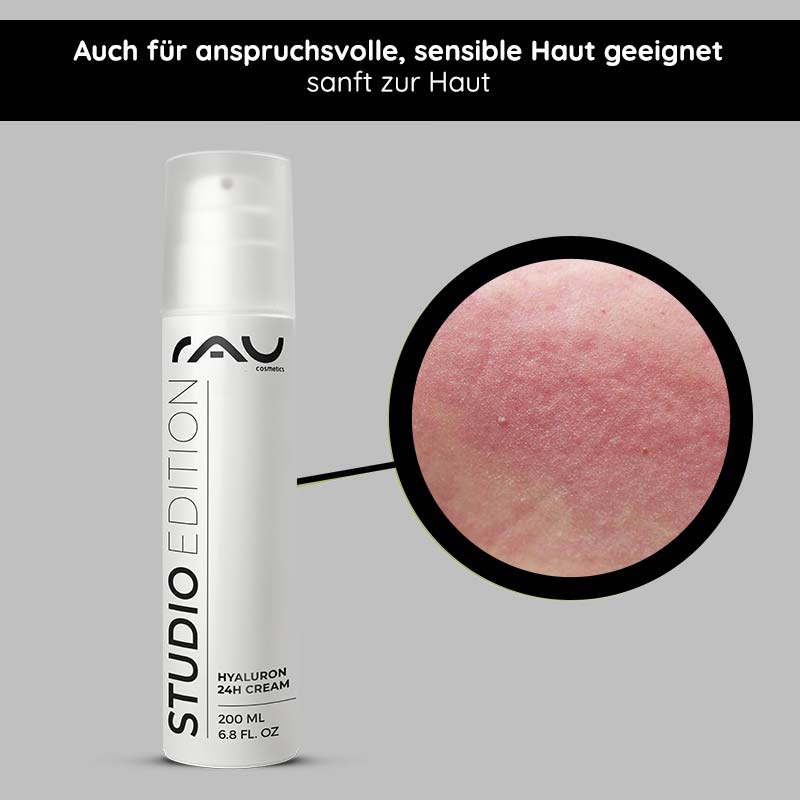 Rau Cosmetics Hyaluron 24h Cream 200 Ml Mit Sheabutter & Avocadoöl