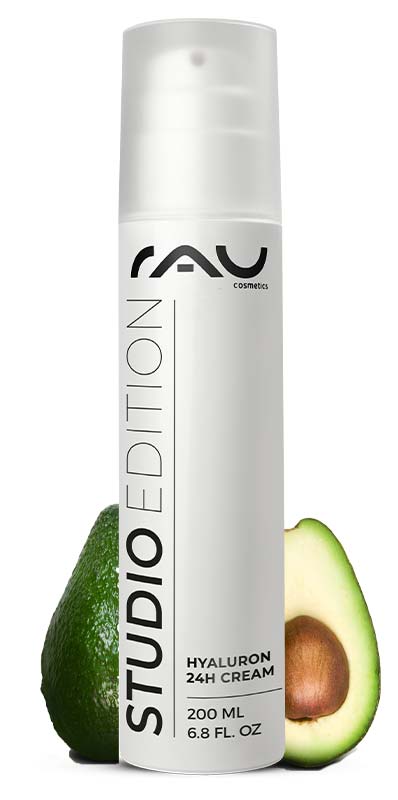 Rau Cosmetics Hyaluron 24h Cream 200 ml mit Sheabutter & Avocadoöl