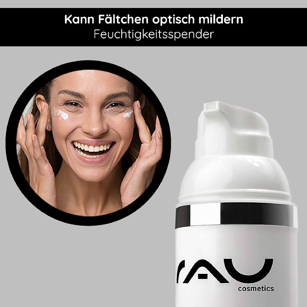 Rau Cosmetics Hyaluron Cream SPF10 50 Ml Gesichtscreme Mit UV-Schutz Für Trockene Haut