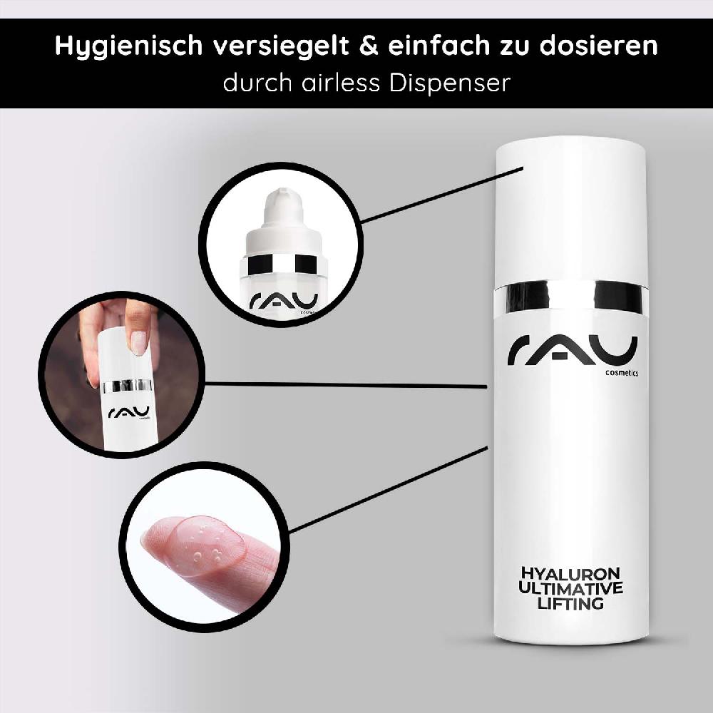 Rau Cosmetics Hyaluron Ultimative Lifting 50 Ml Hyaluron Lifting Gel Für Trockene Haut