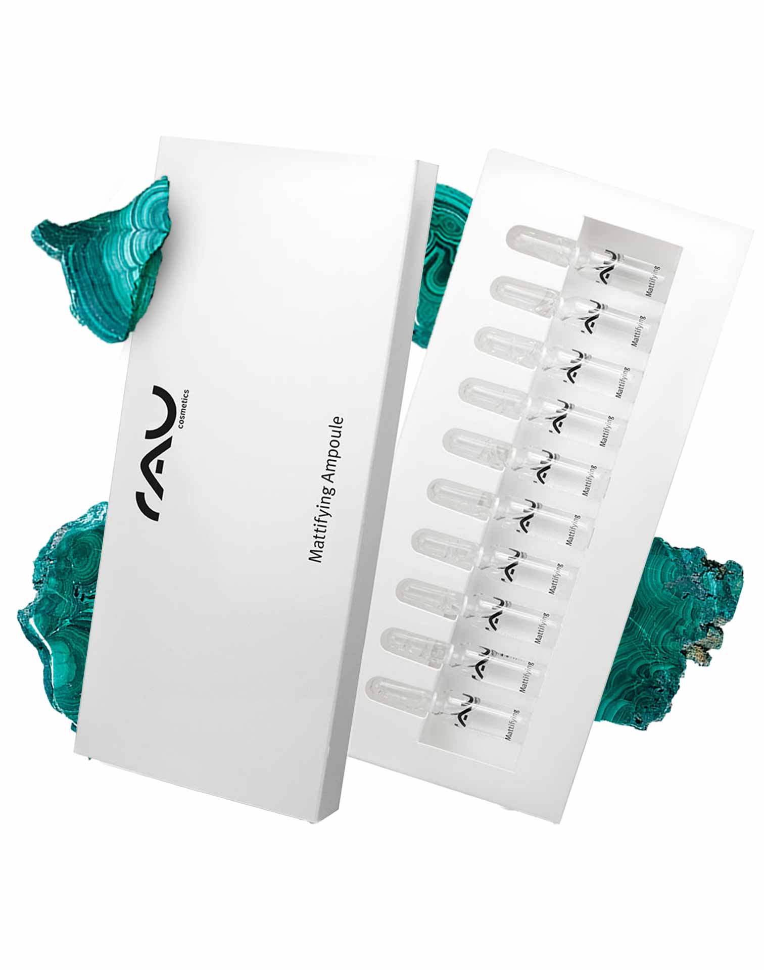 Rau Cosmetics Mattifying Ampullen 10x2 ml Mattierend mit wilder Pistazie