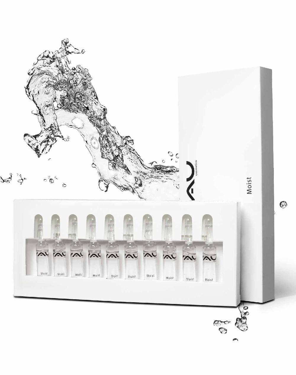 Rau Cosmetics Moist Ampullen 10x2 ml mit Hydrolite & Hyaluron