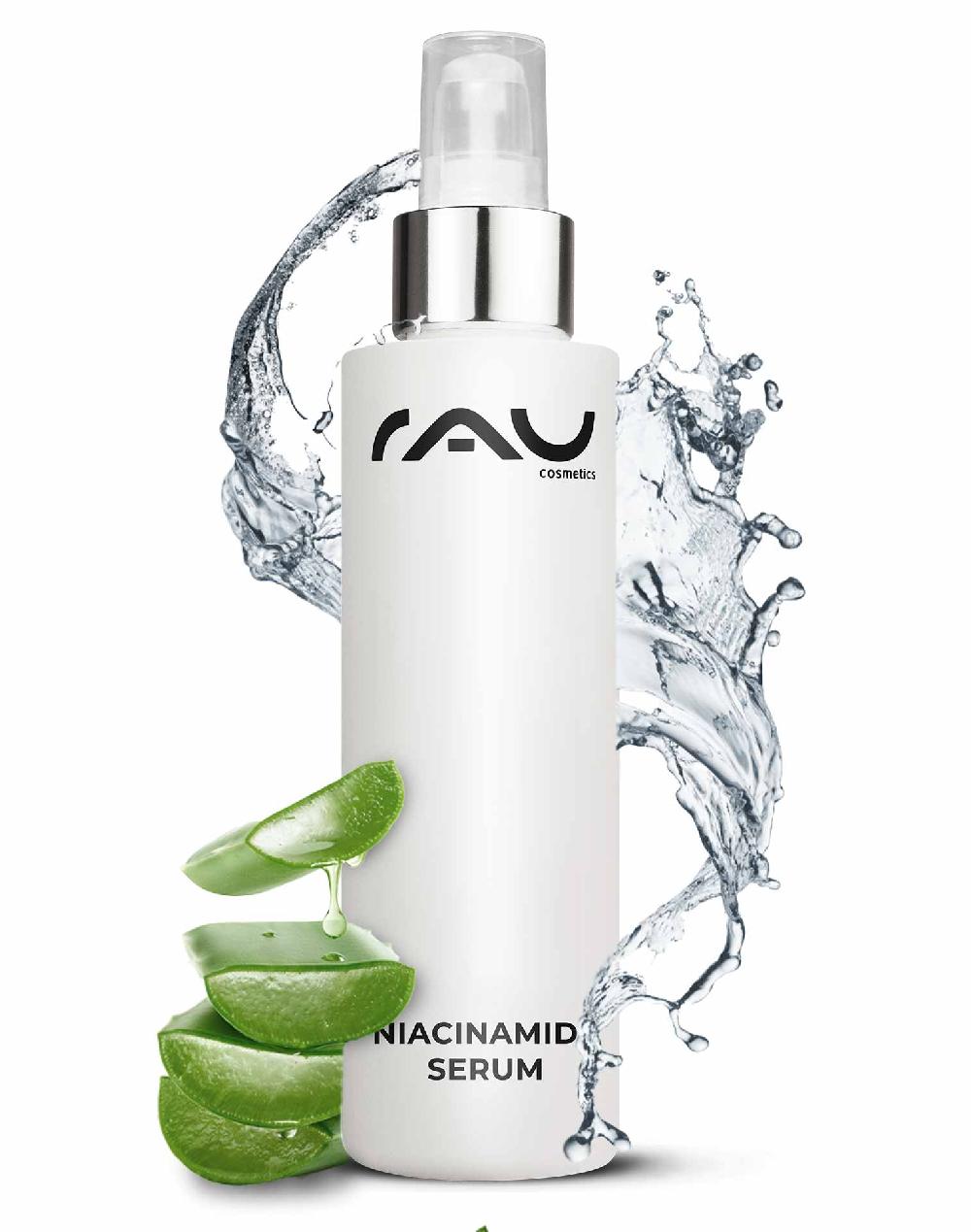 Rau Cosmetics Niacinamide Serum 100 ml mit 10% Niacinamid & 1% Zink PCA