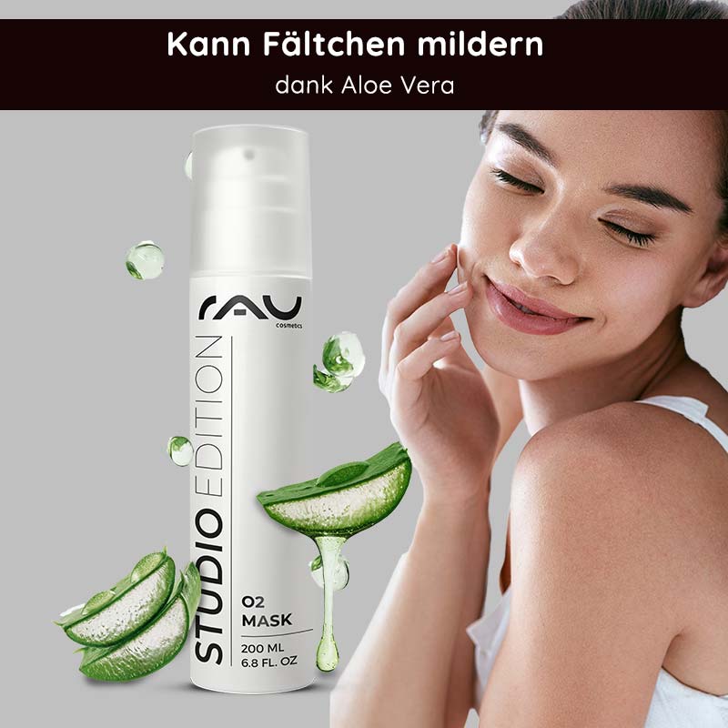 Rau Cosmetics O2 Mask 200 Ml Duftende Maske Mit Aloe Vera & Ginkgo