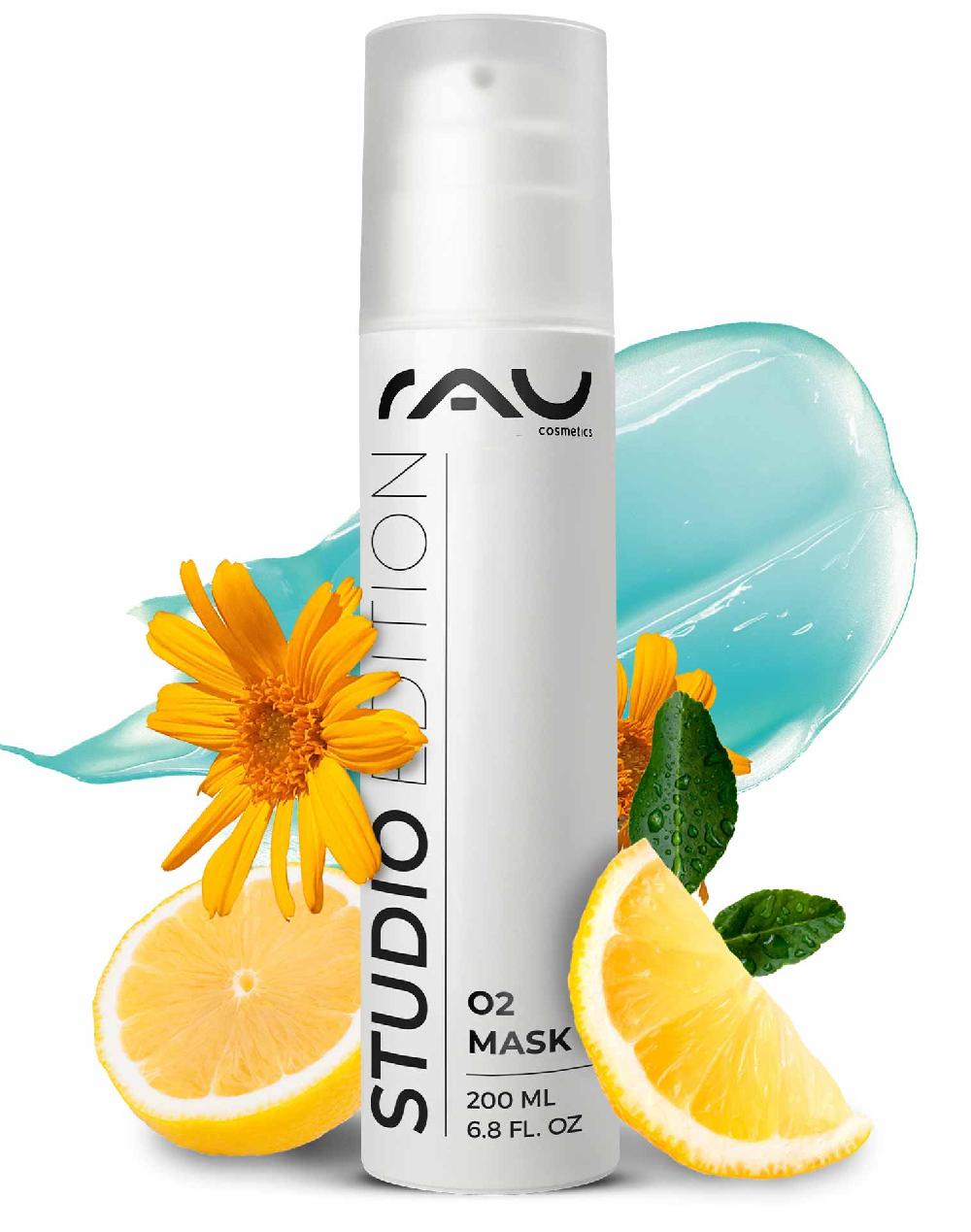 Rau Cosmetics O2 Mask 200 ml duftende Maske mit Aloe Vera & Ginkgo