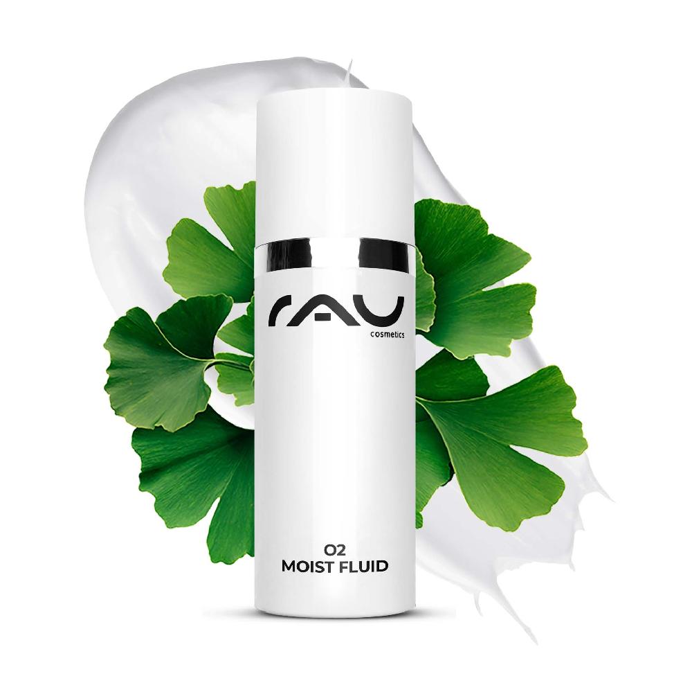 Rau Cosmetics O2 Moist Fluid 50 ml Tagescreme bei fahlem Teint